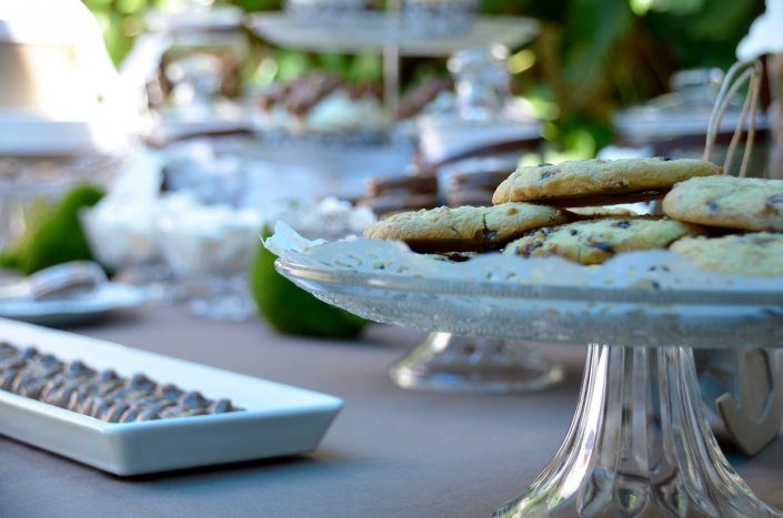 baby shower petit ours - cookies chocolat