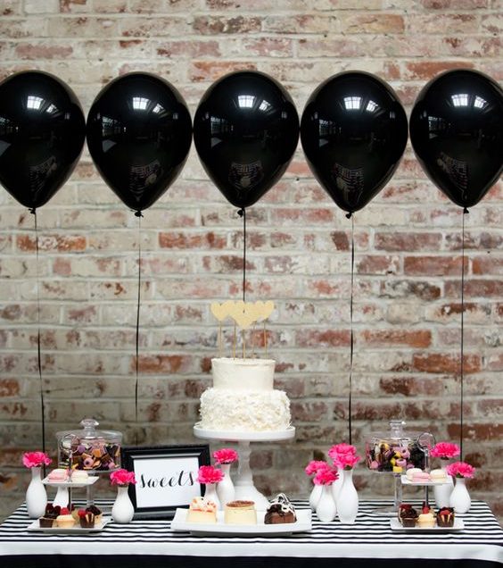 Anniversaire 30 ans en black & pink - Studio Candy