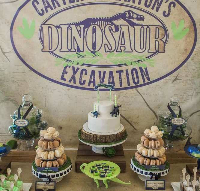 Anniversaire Dinosaures