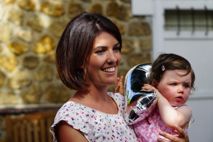 Chiara et sa maman