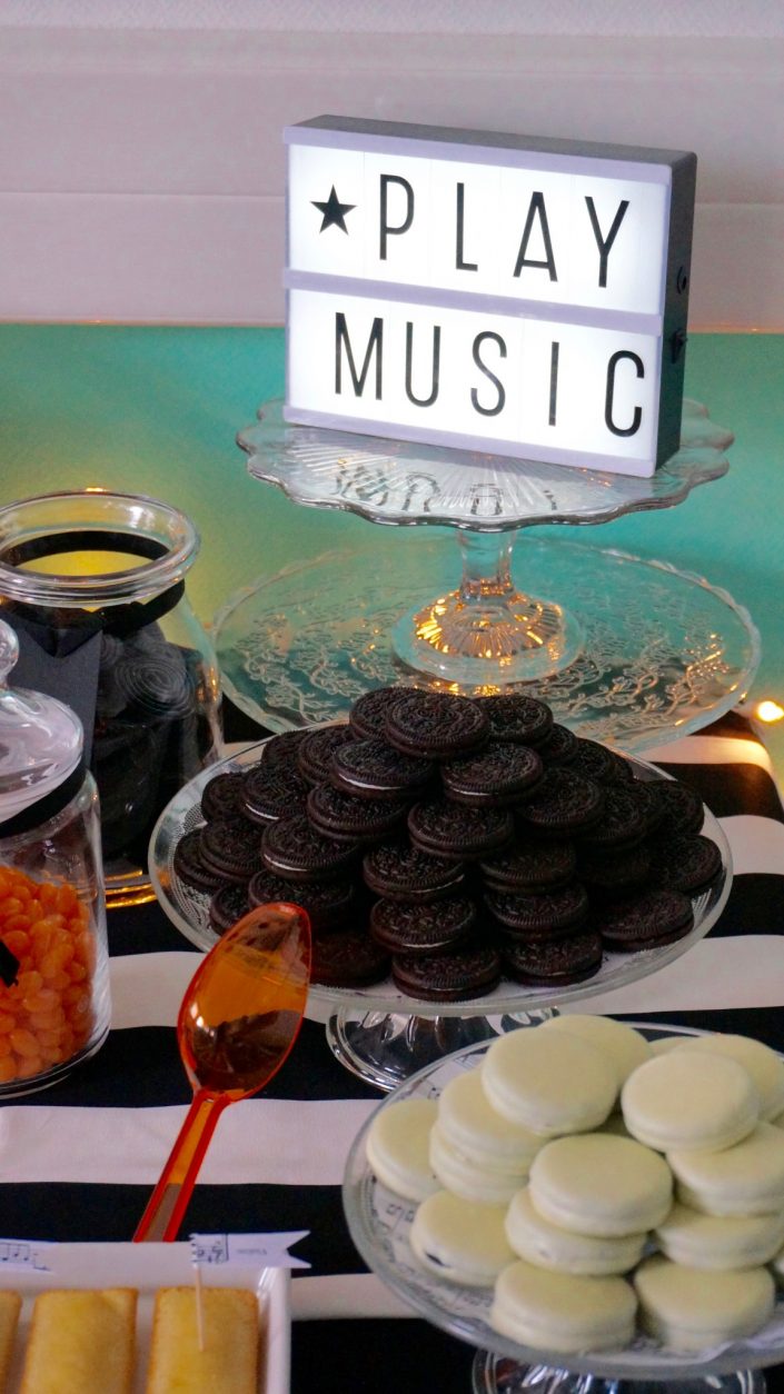 Candy Bar - Ecole de musique - Oreo blancs et noirs