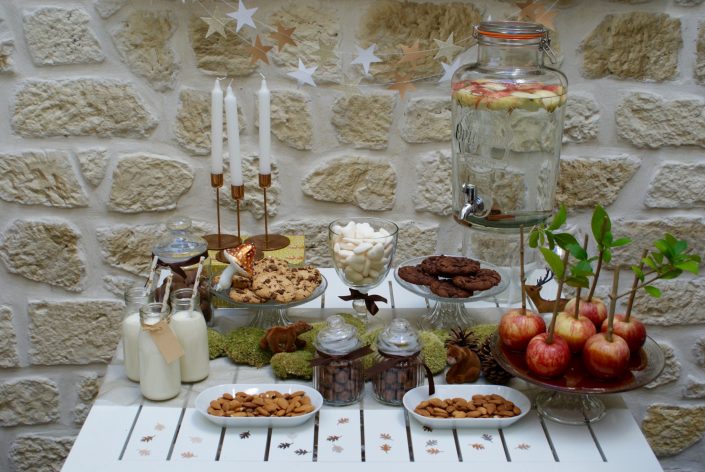 Mini sweet table automne