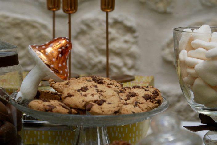 Mini sweet table automne - cookies