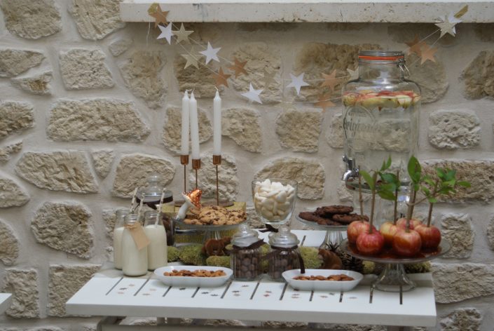 Mini sweet table automne