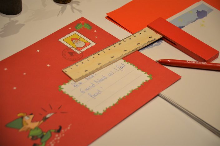 Maison du père noel chez Au Féminin - Enveloppe pour lettre au père noel