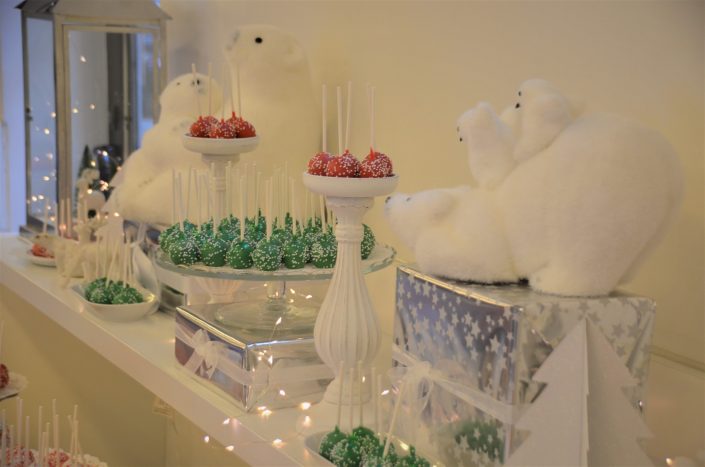 Noel IGS par Studio Candy - Cake pops verts et rouges