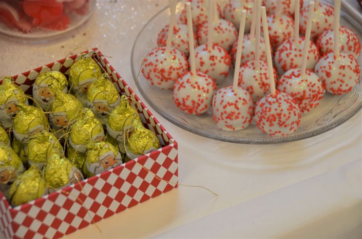 Noel IGS par Studio Candy - Cake pops blancs et rouges