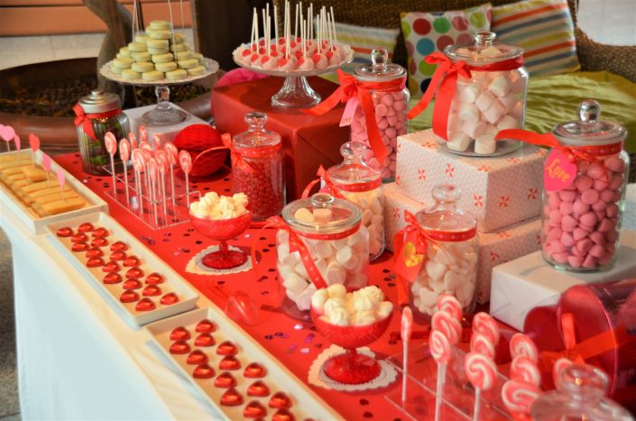 Sweet table Saint Valentin par Studio Candy