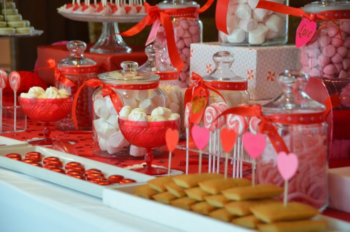 Sweet table Saint Valentin par Studio Candy