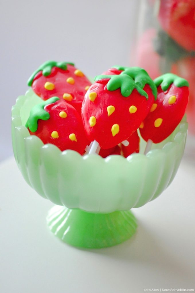 Saint valentin à la fraise - Studio Candy - Bonbons fraise