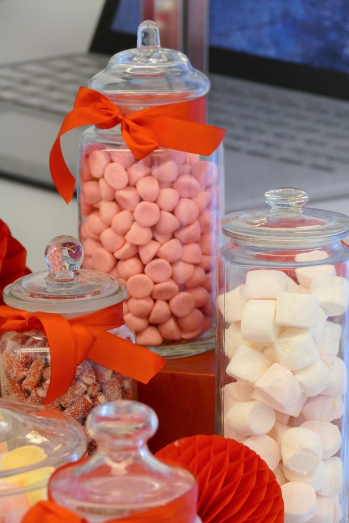 Candy Bar multicolore pour Microsoft par Studio Candy - bonbons, sucettes, bonbonnières, rubans, décorations