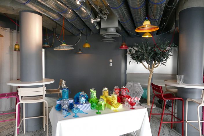 Candy bar par Studio Candy chez Dentsu