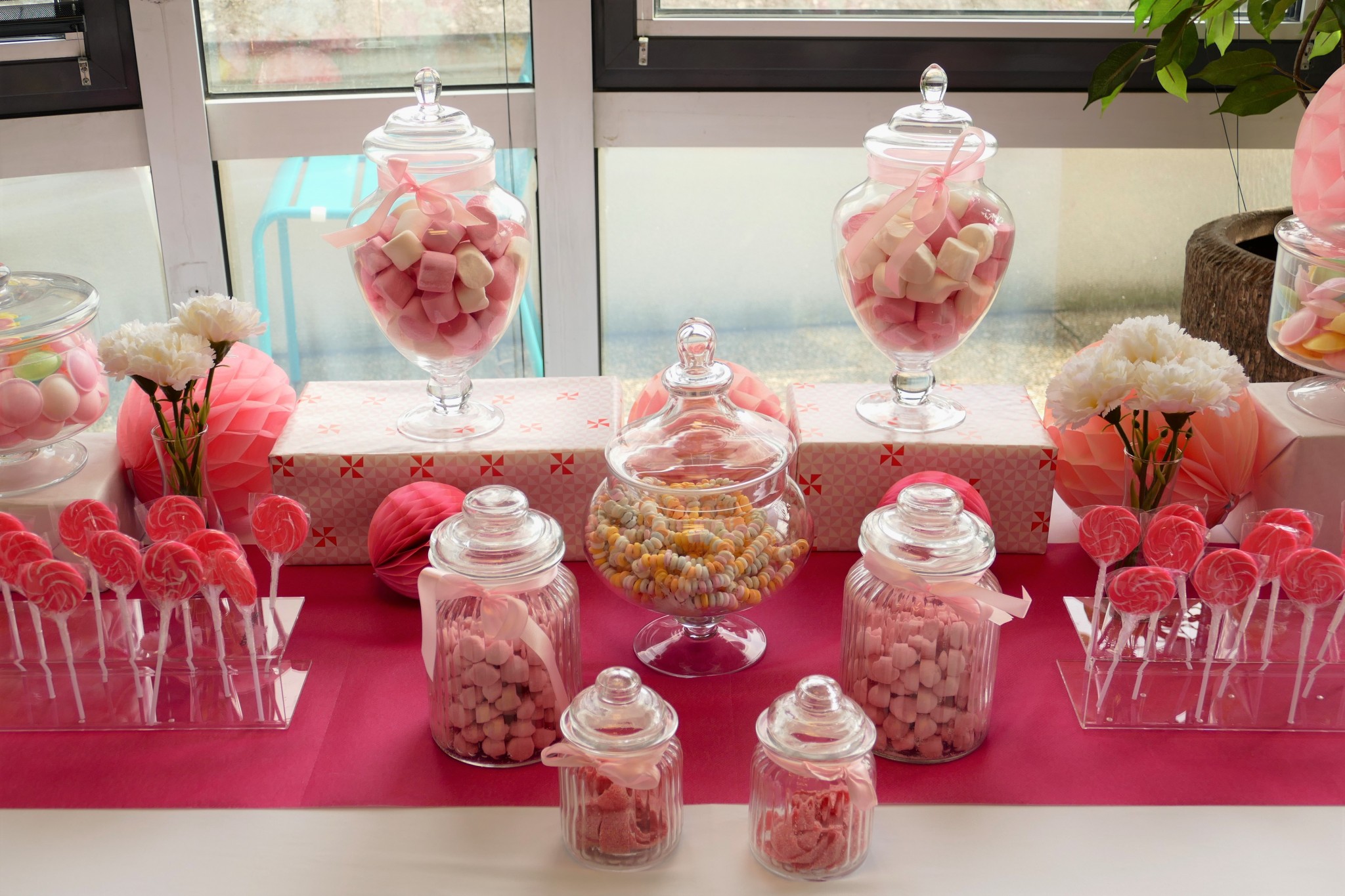 Oursons Duo Rose et Blanc ‑ Confiserie, bonbons en ligne ‑ CandyBulle