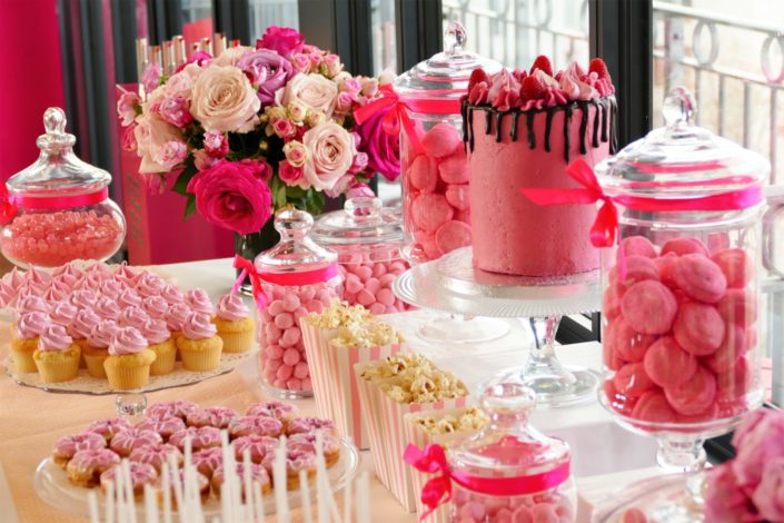 Sweet table / Tea time réalisé par Studio Candy pour Givenchy