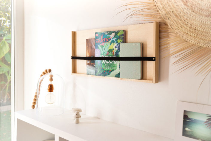 DIY bricolage facile pour créer son étagère pour magazines