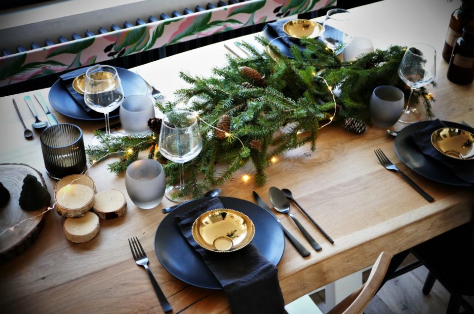 Une table de Noël ambiance Sous-bois